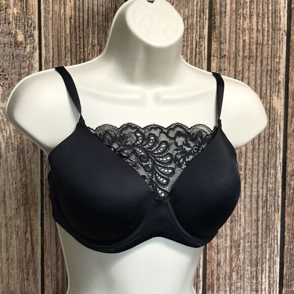 32DD Le Mystère Bra ~ Black ~ Adjustable Straps ~ Underwired - Picture 3 of 8